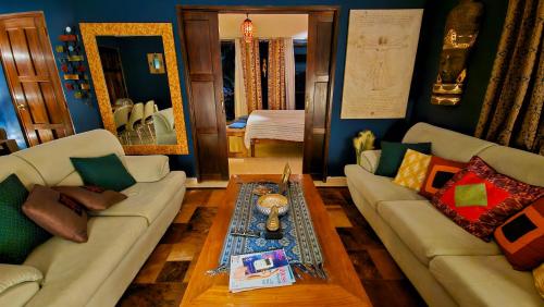Posezení v ubytování ORHO Hotel Boutique Marbella Panama City