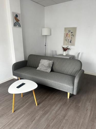 Χώρος καθιστικού στο Precioso apartamento a 1 minuto de la playa