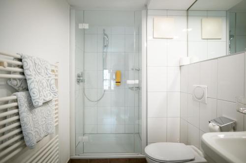 Koupelna v ubytování Landhaus Schösser-Brandler