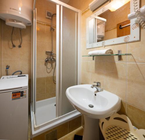 Koupelna v ubytování Maki Exclusive Apartments