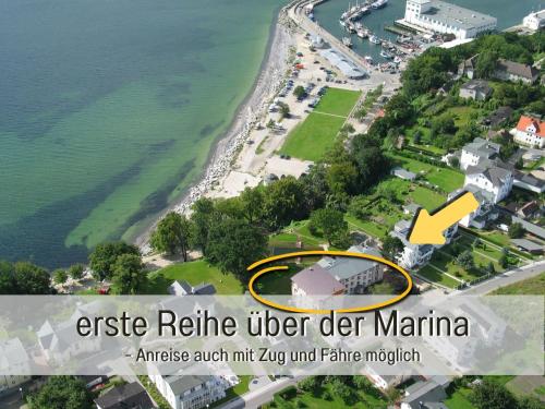 Gallery image of Ferienwohnungen Villa Nause mit Sauna, Fitness, Naturteich, Parkplatz, Spielplatz und direkten Meerblick in Sassnitz