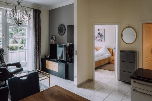 Postel nebo postele na pokoji v ubytování Europa Residenz Bad Füssing