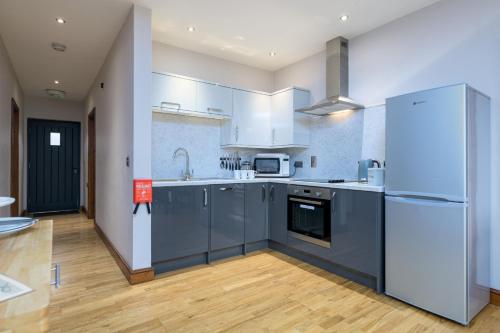 Køkken eller tekøkken på Walnut Cottage