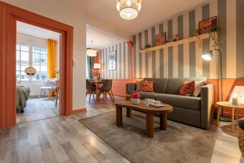 Olympe by Kleidos, Appartement 4P, rue calme, Centre Historique, Proche Gare