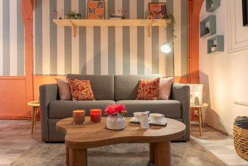 Olympe by Kleidos, Appartement 4P, rue calme, Centre Historique, Proche Gare
