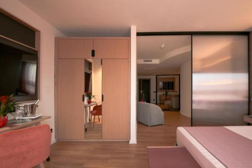 Zona de estar de Hotel Poseidon