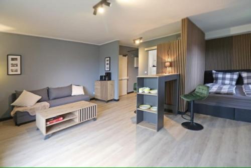 Posezení v ubytování Harzbeat