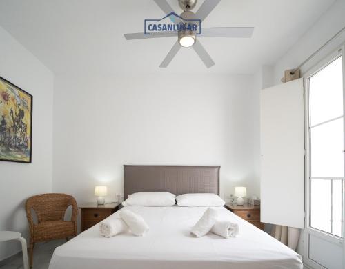 Postel nebo postele na pokoji v ubytování Casa 4 - Capuchinos