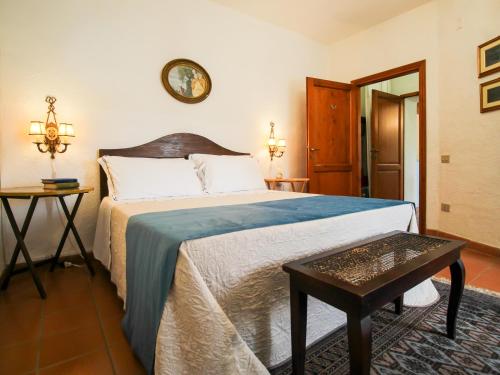 Katil atau katil-katil dalam bilik di Agriturismo Boschi di Montecalvi