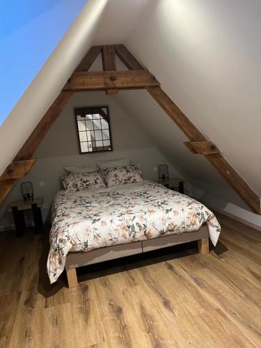 - une chambre mansardée dans l'établissement Gîte du Manala, à Wihr-au-Val