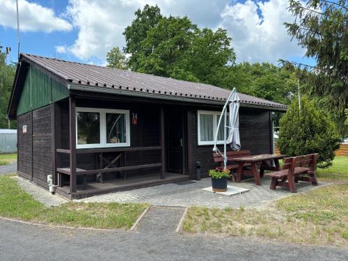 Domek typu Mikołajki na Ośrodku Wędkarsko-Turystycznym Rybaczówka