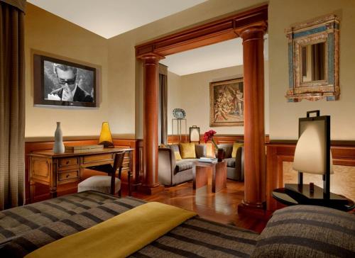 Posezení v ubytování Bio Hotel Raphael - Relais & Châteaux