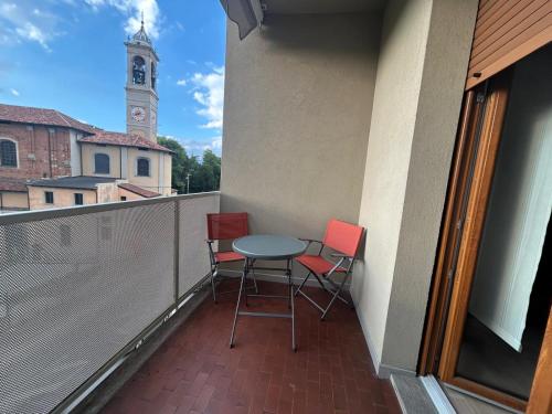 Balkón nebo terasa v ubytování Milan Suburban Escape -Family Apartment