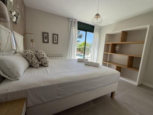 Postel nebo postele na pokoji v ubytování TarracoHomes, Town House La Mora