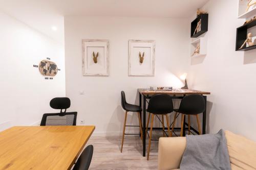 Berlín habitación con comodidad y zonas compartidas Gran Vía-Madrid Temporal SBE1010