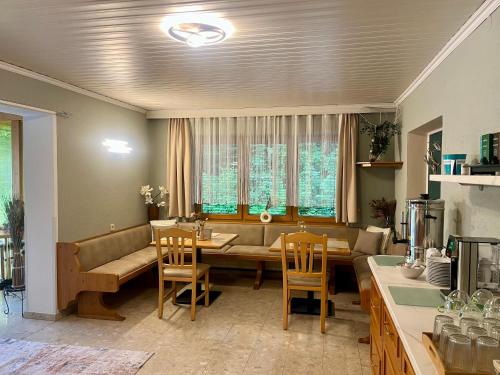 Nhà bếp/bếp nhỏ tại Frühstückspension Slanitsch