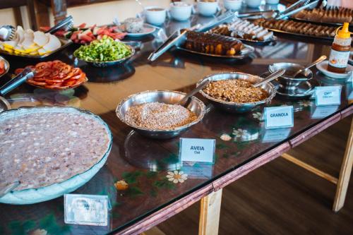 Jídlo v penzionu nebo okolí