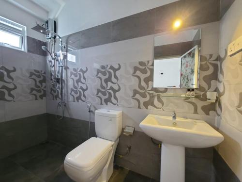 Koupelna v ubytování Anu Homestay