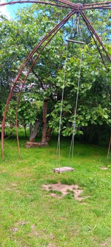 Taman di luar gite des hautes planches 2 pers en Normandie
