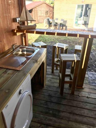 Gambar di galeri bagi Maison proche du lac et océan avec Jacuzzi privatif di Carcans