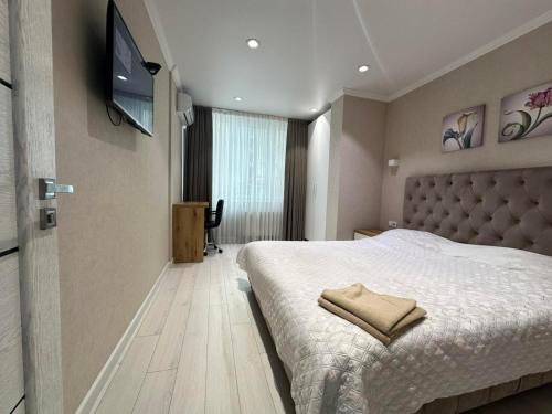 Llit o llits en una habitació de Apartment Circ 5