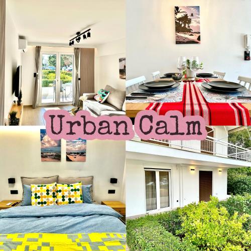 Postel nebo postele na pokoji v ubytování Urban Calm Glyfada Getaway 2BD