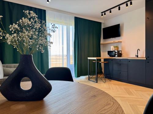 Μια τηλεόραση ή/και κέντρο ψυχαγωγίας στο LOFT Apartments