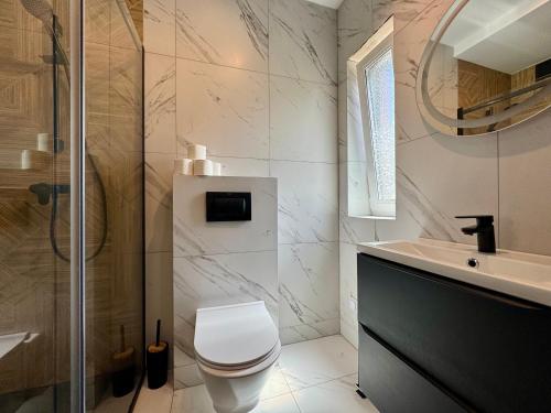 Ένα μπάνιο στο LOFT Apartments