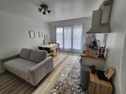 Posezení v ubytování Loni