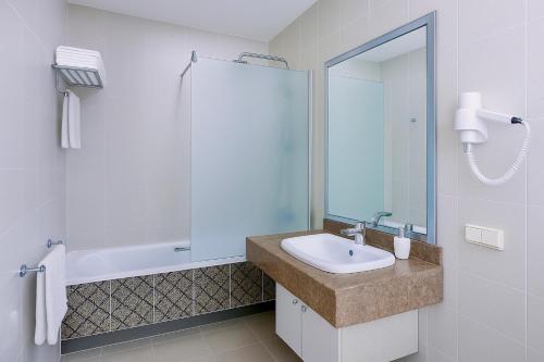Koupelna v ubytování Yerevan Resident Hotel