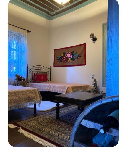 Гостиная зона в Cozy Nest House Δίκορφο Ζαγορίου