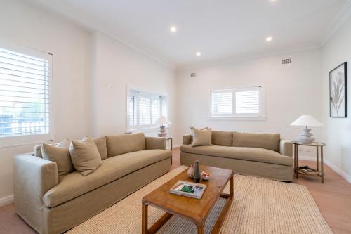 Χώρος καθιστικού στο Homely Bondi Beach base close and comfortable