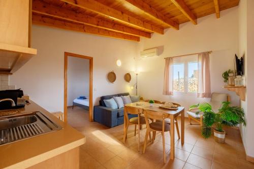 Posezení v ubytování Casa Pitera