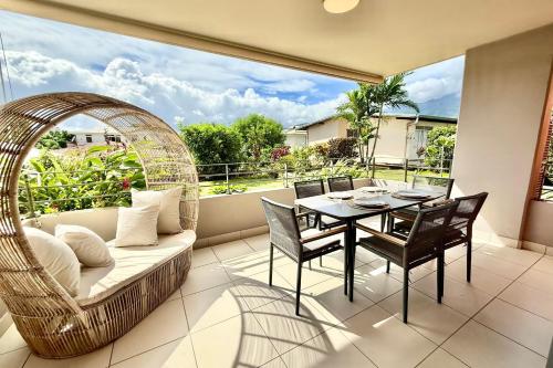 Vaiana City Quiet in Central Papeete 2BRD Parking Fiber Wi-Fi AC