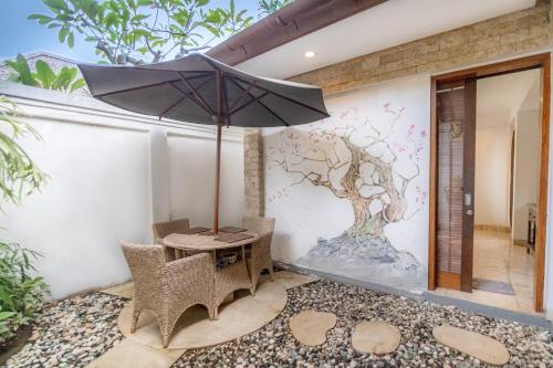 Αίθριο ή υπαίθριος χώρος στο Two Lizards Beach Villas