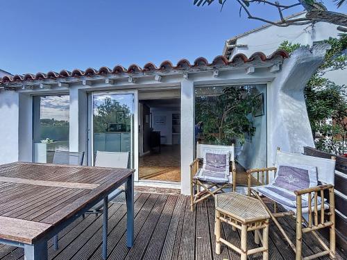 Studio calme pour 2 pers avec terrasse privée - FR-1-475-228