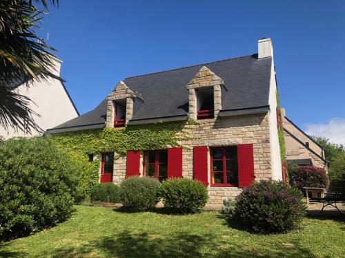 Maison familiale spacieuse pour 6 pers. à 200m du Golfe du Morbihan, KERNERS - FR-1-639-146