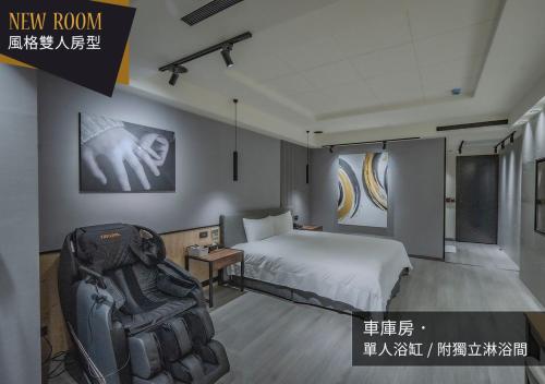 Katil atau katil-katil dalam bilik di If Motel In Fashion