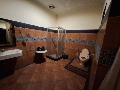 Ванная комната в Jogloplawang Villa&Resort