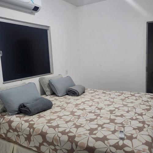 Ένα ή περισσότερα κρεβάτια σε δωμάτιο στο Noite hotel sul aeroporto