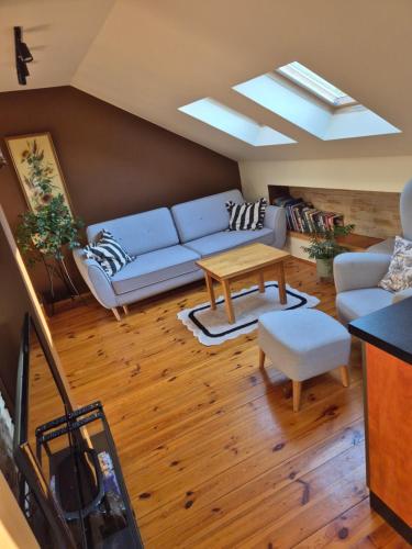 Χώρος καθιστικού στο Apartament u Agaty Czernichów Kraków Zator