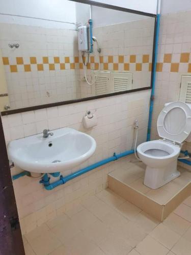 Ванная комната в SA hotel