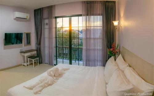 Кровать или кровати в номере The Great Winter