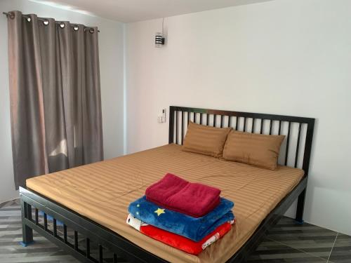 Postel nebo postele na pokoji v ubytování Maloop Cafe Hostel