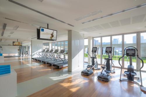 Fitnesscentret og/eller fitnessfaciliteterne på Novotel Abu Dhabi Al Bustan