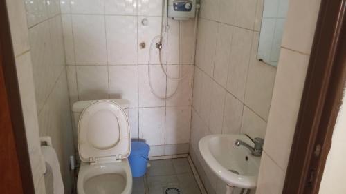 Et badeværelse på Happy Stay Home