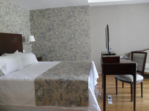 Katil atau katil-katil dalam bilik di Hotel Club Frances
