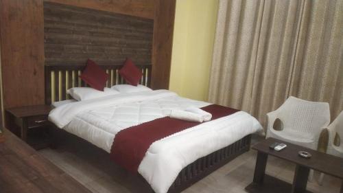 Katil atau katil-katil dalam bilik di Hotel Ganga Vista