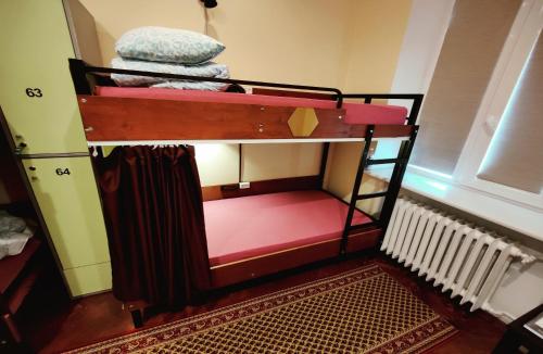 Postel nebo postele na pokoji v ubytování Kefir & Bun Hostel