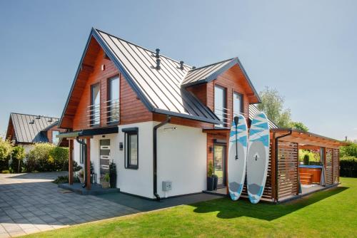 Całoroczny Domek Hampton Lubniewice, jezioro, jacuzzi